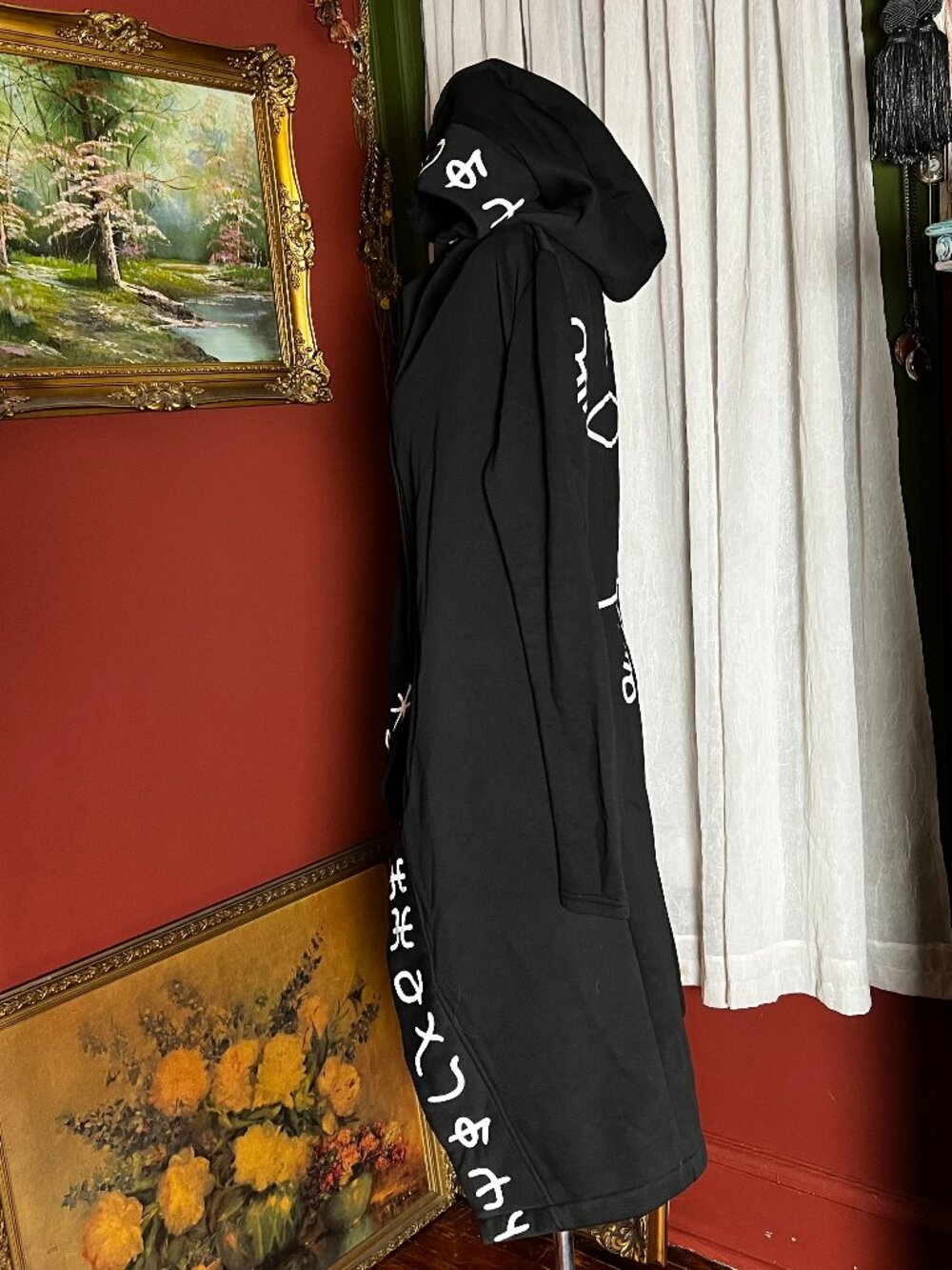 Runic Robe Hoodie Jacket - Picture 4 of 16